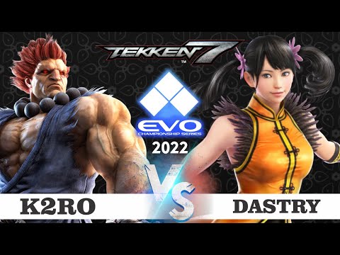K2RO (Akuma) VS Dastry (Xiaoyu) - EVO 2022 - Tekken 7 - Winner Top 192