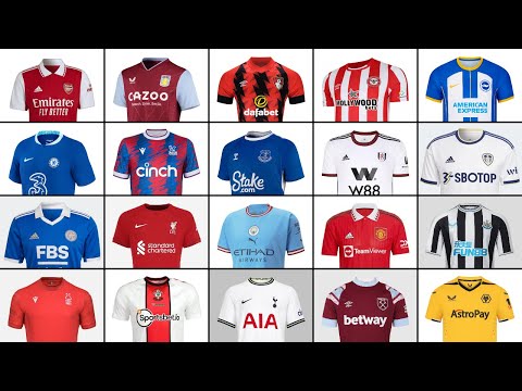 2022-23 Premier League Kit Overview - All Leaked & Released Kits
