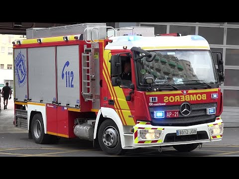 AP-21 Bomberos Madrid // Support truck Madrid Fire Department