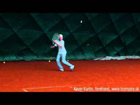 TC EMPIRE Trnava, Slovakia: Kevin Kurtin, forehand, www.tcempire.sk