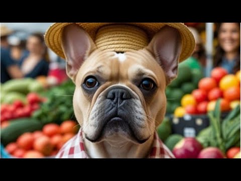 LET'S  MAKE - Farmer's market fresh peach Pupsicles!