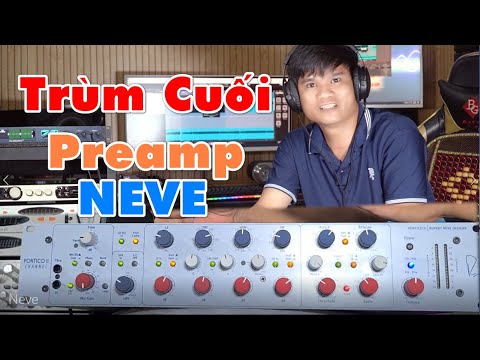 PREAMP NEVE PORTICO II CHANNEL ĐẲNG CẤP DÒNG NEVE THU MIX HỮU DỤNG - NISSIAUDIO