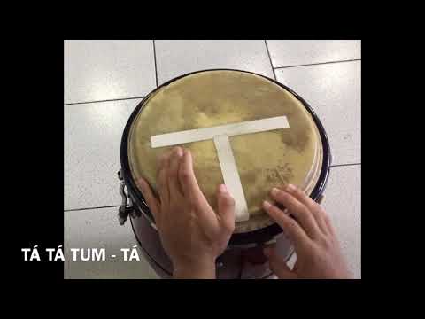 Umbanda rhythms: Nagô (How to play the atabaque drum)