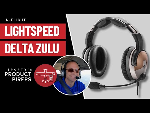Lightspeed Delta Zulu Headset with CO Detector - Hands-on Review in Cessna 172