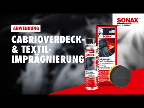 Sonax Soft Top + Fabric Water Proof Impregnation