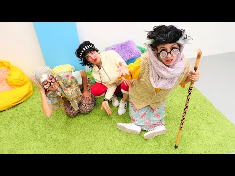 Komik video! Çılgın komşu Mukadder ve Behice fenomen teyzelere spor yaptırıyor!