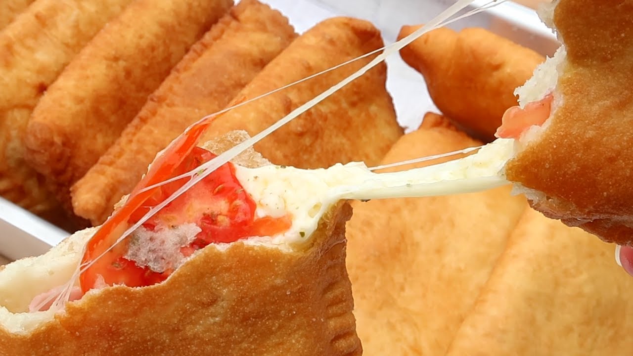 Fried Pizza - The best Fried Pizza Dough Recipe!
