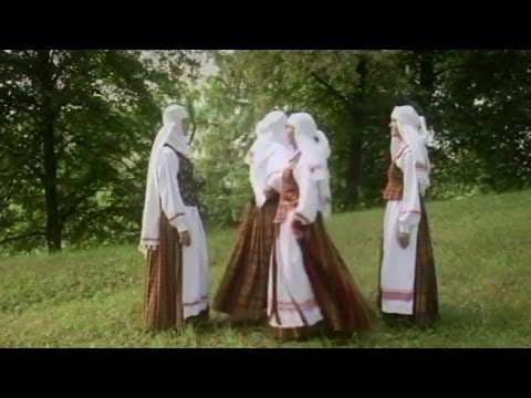 Lithuanian folk glee | Kupiškio sutartinės - Gegutyta sodi, sodely kukovo (Kupkėmis)