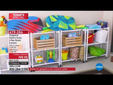 HSN | Origami Storage & Organization 02.27.2018 - 06 AM