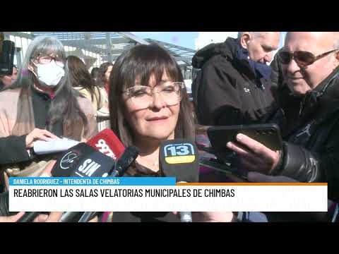 Chimbas reabrió sus salas velatorias y Rodríguez destacó que “es un servicio para todos los vecinos”