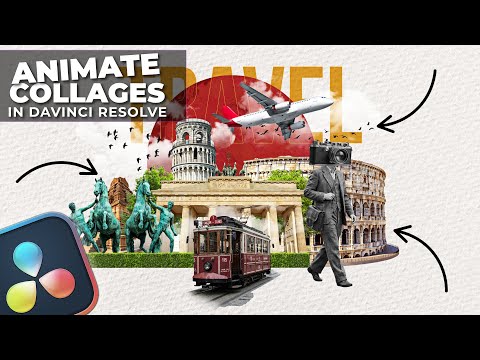 Animate Professional Collage Explainers in DaVinci Resolve (Full Tutorial)