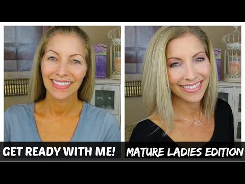 Very Chatty "Over 40" Get Ready With Me - Drugstore Makeup - Mature Ladies Edition 😊