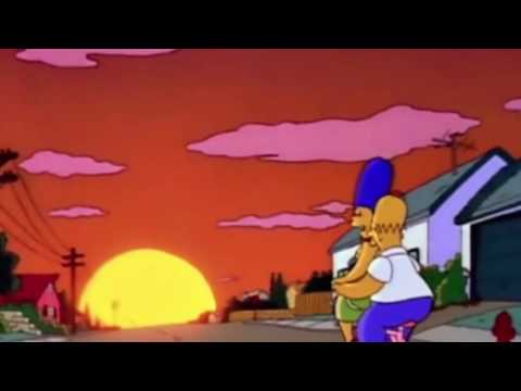 The Simpsons Rain Drops Keep Falling On My Head