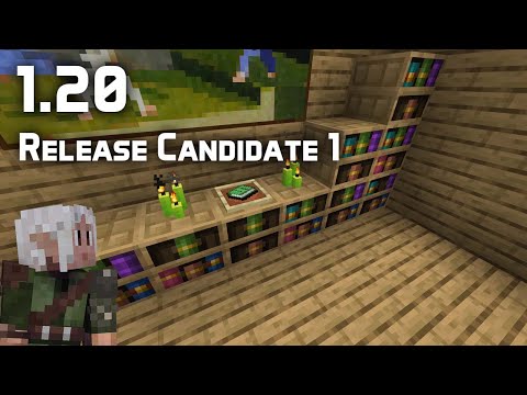News in Minecraft 1.20 Release Candidate 1: Last Bug Fixes!