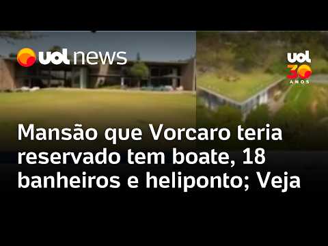 Mansão que Vorcaro teria reservado para ministro ‘KN’ tem boate, 18 banheiros e heliponto; Veja
