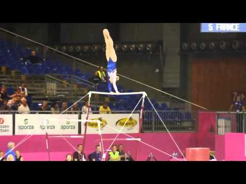 Valeria MAKSIUTA ISR, Bars Senior Qualification, European Gymnastics Championships 2012 (Partial)