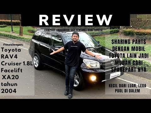 Thumbnail for Freundwagen's Toyota RAV4 Cruiser 1.8L Facelift XA20 2004 Review (Indonesia) by Toyota RAV4 (XA20)