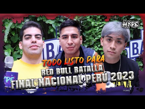 CHOQUE, ALMENDRADES Y JC SNAKE ANTES DEL EVENTO | RED BULL BATALLA FINAL NACIONAL PERÚ 2023