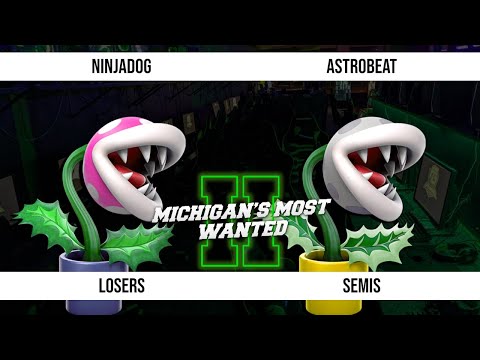 Michigan's Most Wanted 2 - NinjaDog (Piranha Plant) vs. Astrobeat (Piranha Plant) - Losers Semis