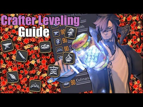 An Attempt at a FFXIV Crafting Leveling Guide 1-90