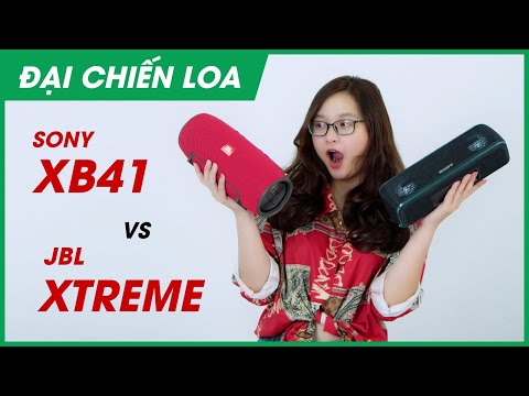 [Đại chiến loa] JBL Xtreme vs Sony SRS-XB41 l Loa nào hơn?
