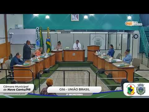 Sessão da Câmara Municipal de Vereadores de Nova Cantu - 22 de Setembro de 2025