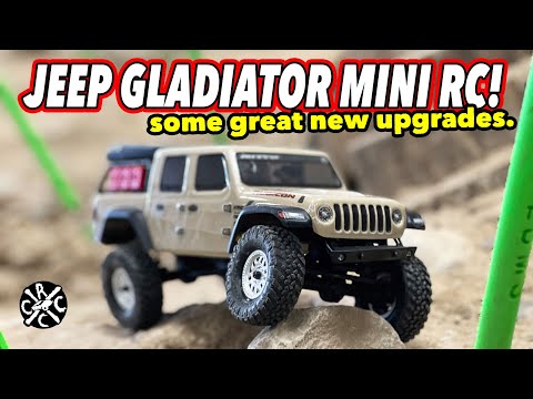 New Axial SCX24 Jeep Gladiator...It's LONG! - Initial Thoughts and First Run