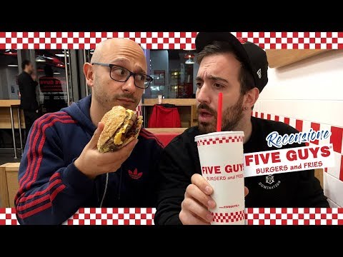 L’HAMBURGER più TRUCIDO del MONDO! | FIVE GUYS