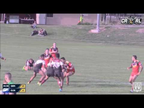 2017 CRRL - 1st Grade Round 3 #Highlights - Queanbeyan Roos VS Gungahlin Bulls