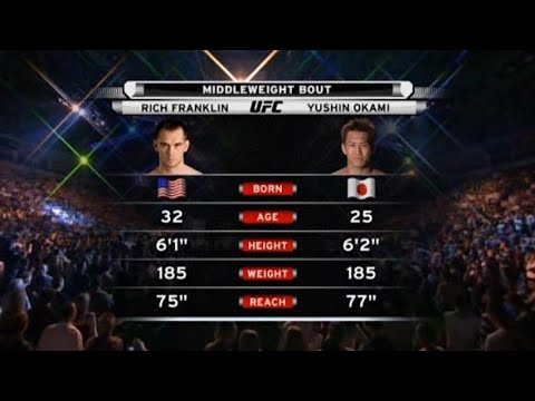 Rich Franklin vs Yushin Okami full fight