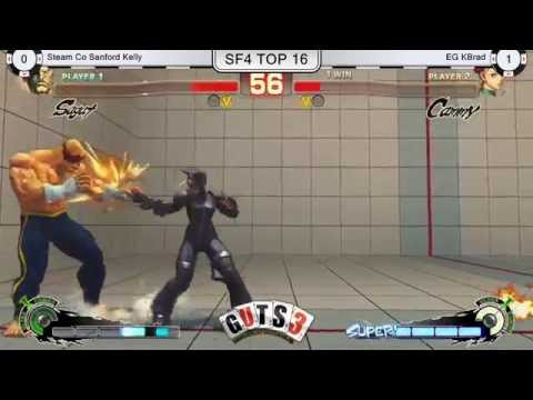 GUTS3 USF4 TOP 16 The SteamCo Sanford Kelly Vs EG KBrad