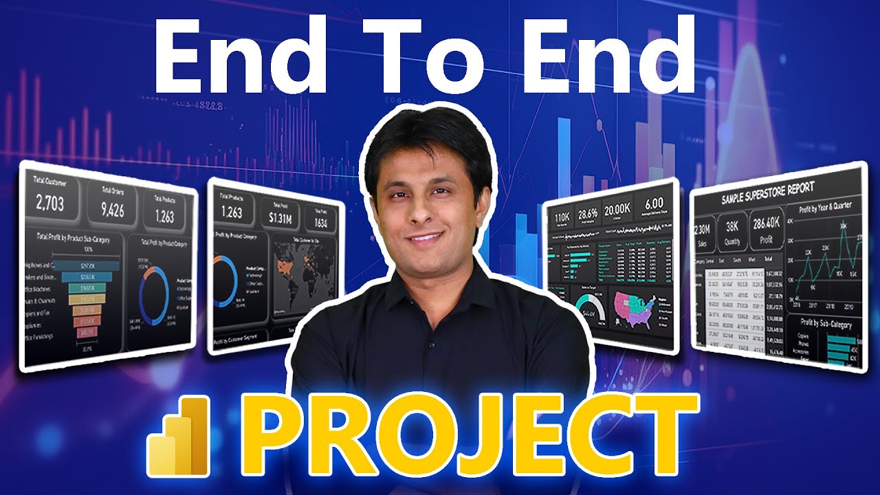 Power BI End to End Project No.2 | Dashboard |  @PavanLalwani