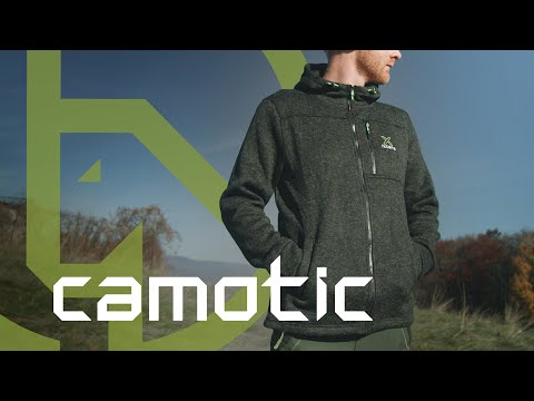 Outdoorová mikina s kapucí Ixtera CAMOTIC