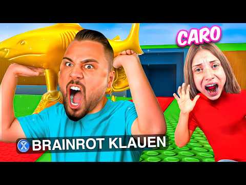 I'm stealing Brainrots with Caro🤣
