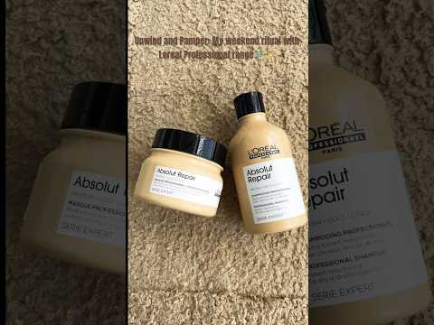 Loreal Professional Absolut Repair Shampoo & Masque🚿🌼 #trending #shorts #viral #review #ragii