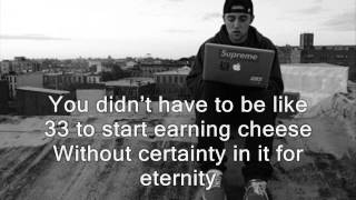 Mac Miller - Day One: A Song About Nothing (with lyrics on screen)