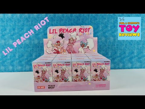 Lil Peach Riot Sleepover Blind Box Pop Mart Collector Figures Unboxing
