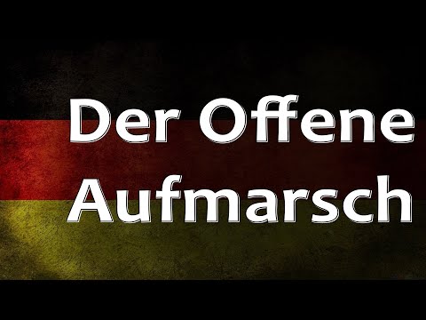 German Folk Song - Der Offene aufmarsch
