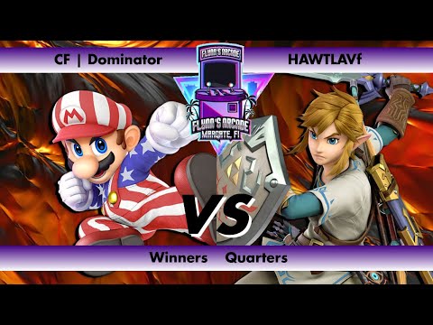 Flynn's Arcade 087 Winners Quarters - CF | Dominator (Mario) VS HAWTLAVf (Link) SSBU Tournament
