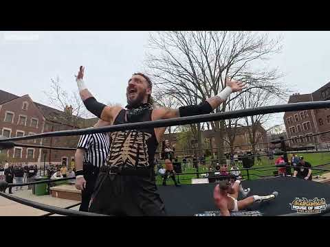Mance Warner & SDL vs Fallyn Grey & Benjamin Trust House of Heat Pro Wrestling 4/11/26 Purdue Show