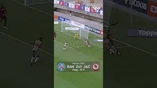 GOL DA JACUIPENSE | THIAGO | BAHIA 2X1 JACUIPENSE | BAIANÃO 2026 | 14/02/2026