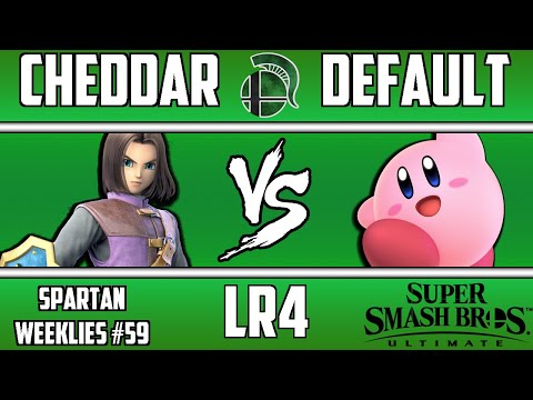 Spartan Weeklies #59, LR4: Cheddar(Hero) vs Default(Kirby)