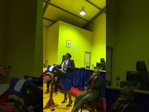Praise and worship- Mr L Nyobole, Mr S Tyhuthula & Sis Z Hoteli