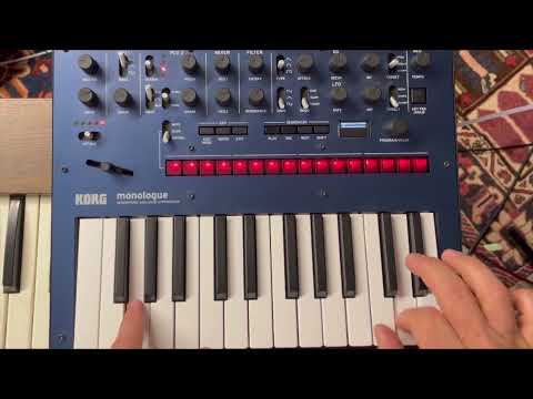 Is the Korg Monologue still worth it? Simple analog step sequencer with lots to tweak…