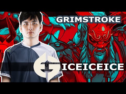 EG.ICEICEICE Offlane Grimstroke | Full Gameplay | DOTA 2