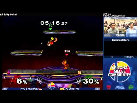 Salty Suite: MVG | AXE (Falco) vs. PC Chris (Fox)