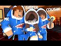 I Played MM2 With My COUSIN And SISTER