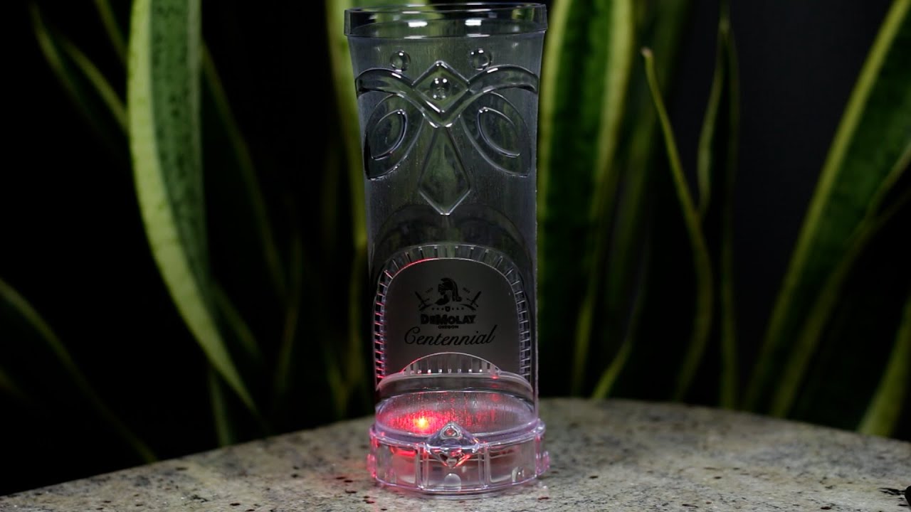 15 oz Light up Tiki Cup