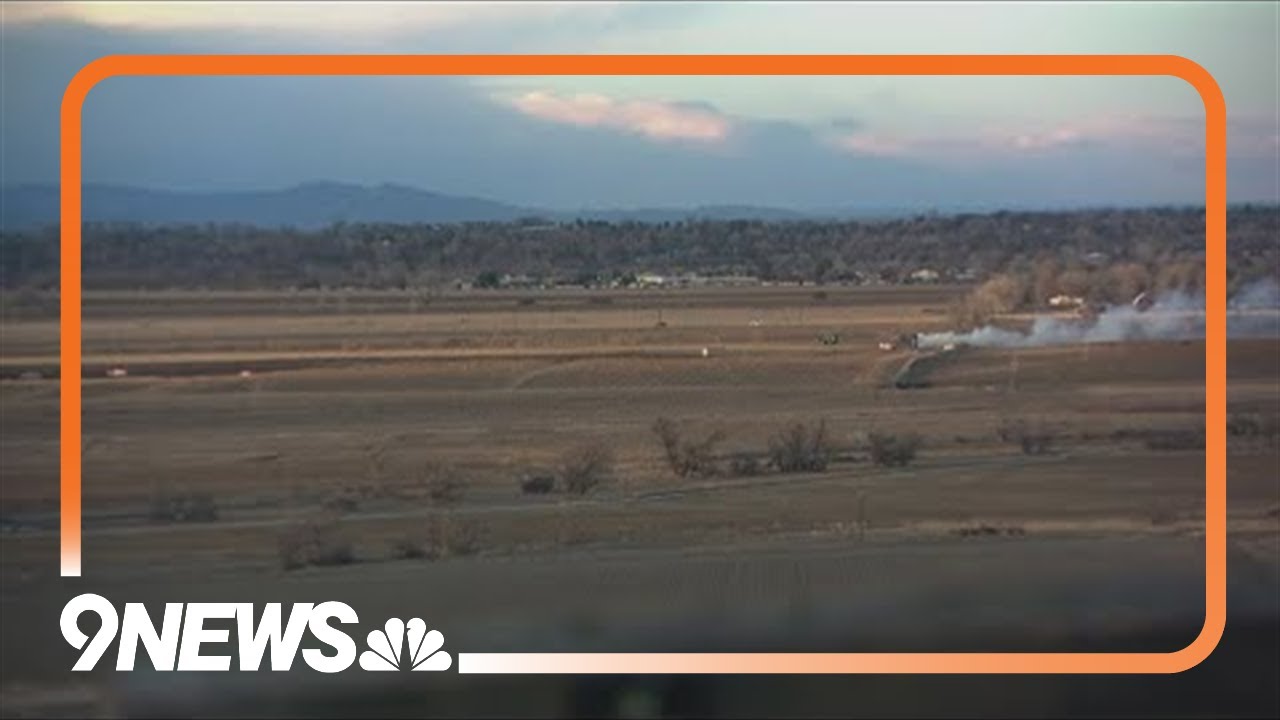 Fire burns about 35 acres in southeastern Boulder County