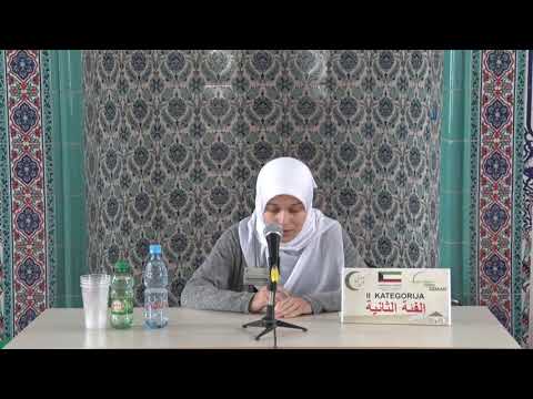 HIFZ TEŠANJ 2021 - Asija Kapo-Mulaomerović  (II Kategorija)